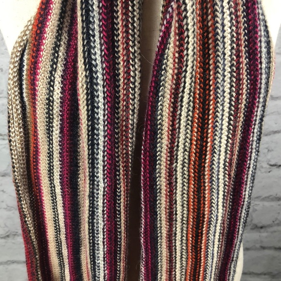 NWT Alpaca Multicolored Scarf 🧣 Sz OZ - Picture 4 of 7